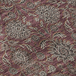 Premium Machine Washable Mayfield AMF702 Merlot 3' x 5' Rug