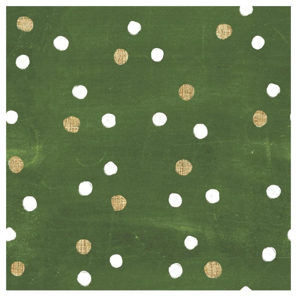 "Santas List Pattern IV" Digital Paper Print by Janelle Penner, 42"x42"