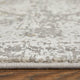 Weave & Wander Lindstra Gradient Watercolor Rug, Light Gray/Ivory, 9'9"x13'2"