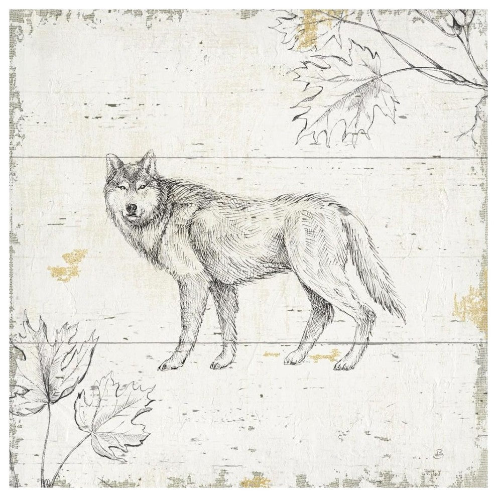 "Wild and Beautiful VIII" Digital Paper Print by Daphne Brissonnet, 38"x38"