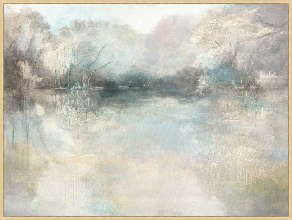 Pond In The Mist, Giclee Reproduction Artwork