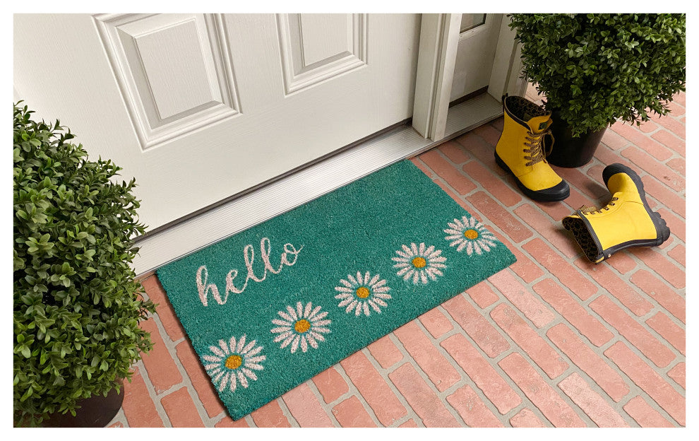 Calloway Mills Daisy Hello Doormat