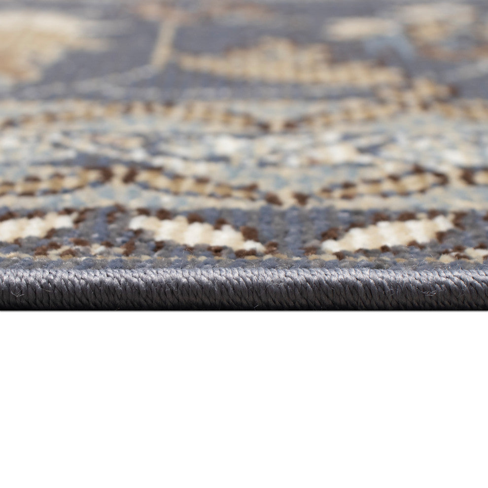 Ariana Sarai Indoor Rug Navy 5'3"x7'6"