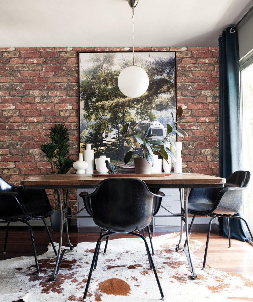 Loft Red Brick Wallpaper Bolt