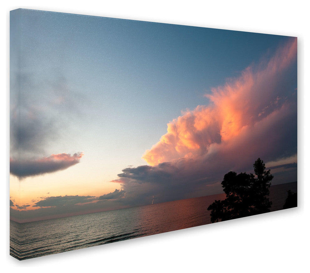 'Summer Sunset Storm' Canvas Art by Kurt Shaffer
