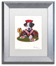 Jenny Newland 'Jack Of Hearts' Matted Framed Art, 14x11