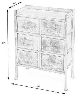 Lifestyle image showing the chest in a real room setting.