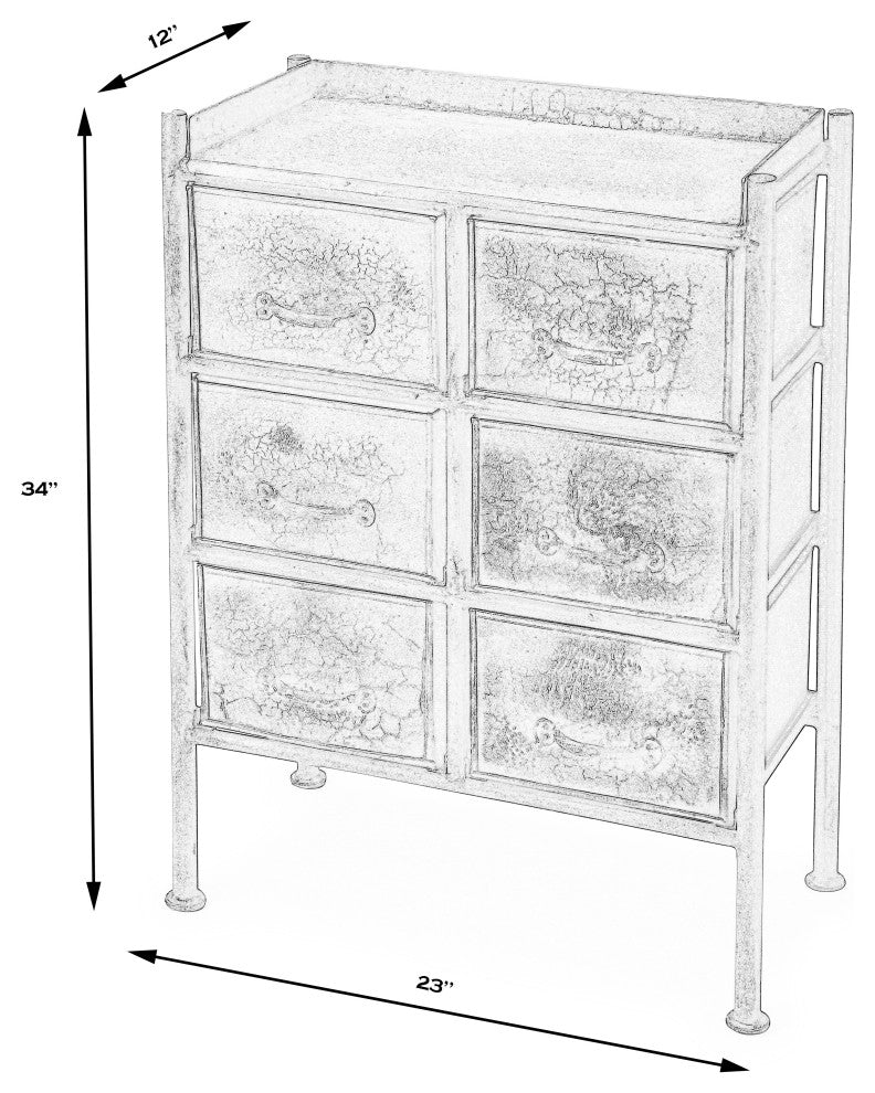 Lifestyle image showing the chest in a real room setting.