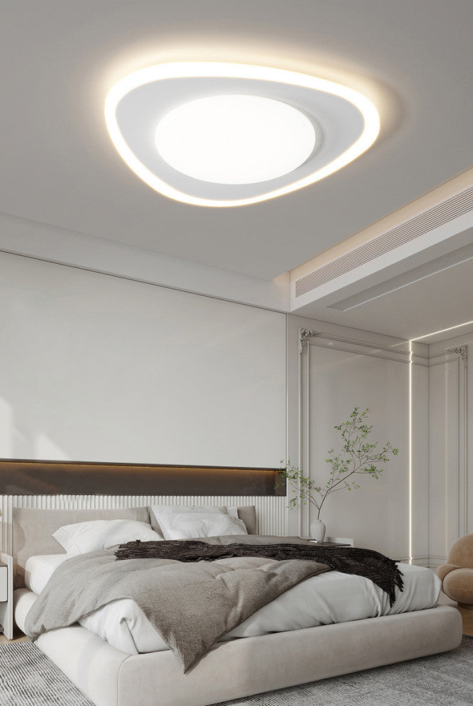 Bastogne | Modern Ceiling Light For Kids Room, Triangle Shape, Warm Light