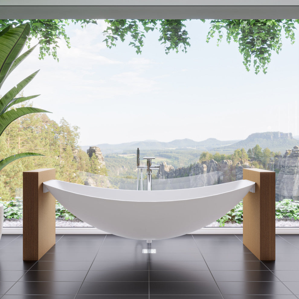 HammockTub1-WM Suspended Wall Mount Tub