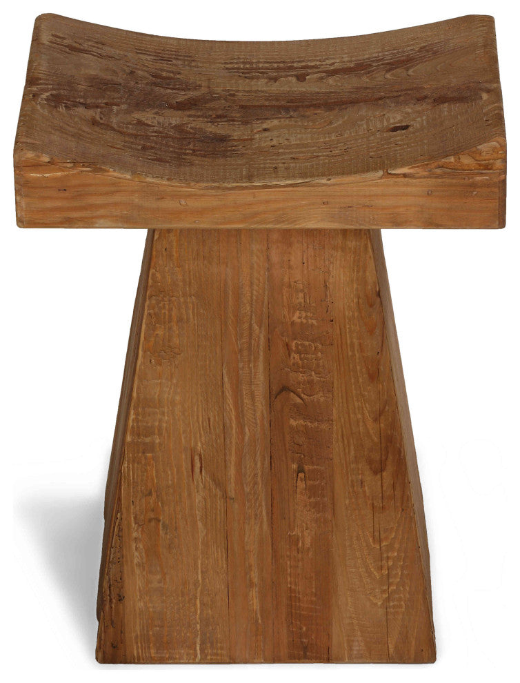 Bare Decor Tripp Saddle Seat Accent Stool
