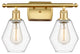 Innovations 516-2W-SG-G652-6 2-Light Bath Vanity Light, Satin Gold