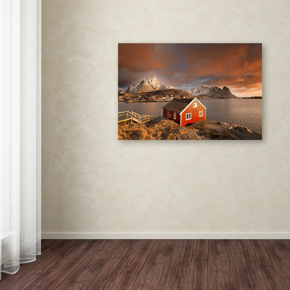 Philippe Sainte-Laudy ''Good Morning Lofoten'' Canvas Art, 30x47