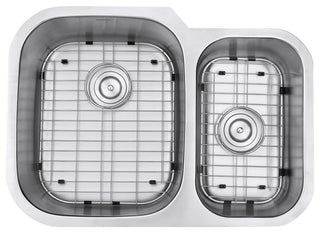 Ruvati RVM4500 Undermount Stainlesss Steel 29" Kitchen Sink Double Bowl