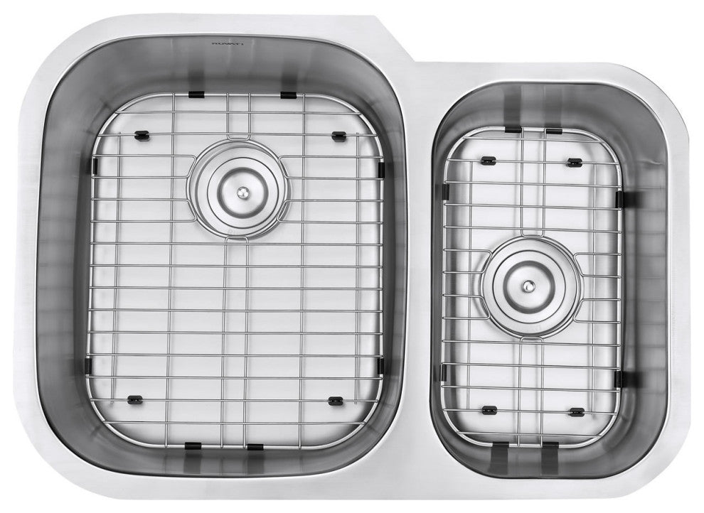Ruvati RVM4500 Undermount Stainlesss Steel 29" Kitchen Sink Double Bowl