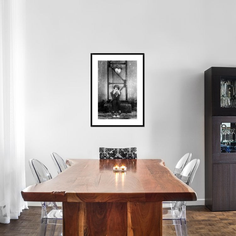 "1St Love" Framed Digital Print by Bez Dan, 28"x38"