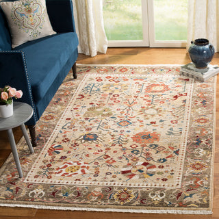 Safavieh Kashan Collection KSN303 Rug, Beige/Taupe, 9' X 12'