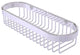 Oval Toiletry Wire Basket, Polished Chrome