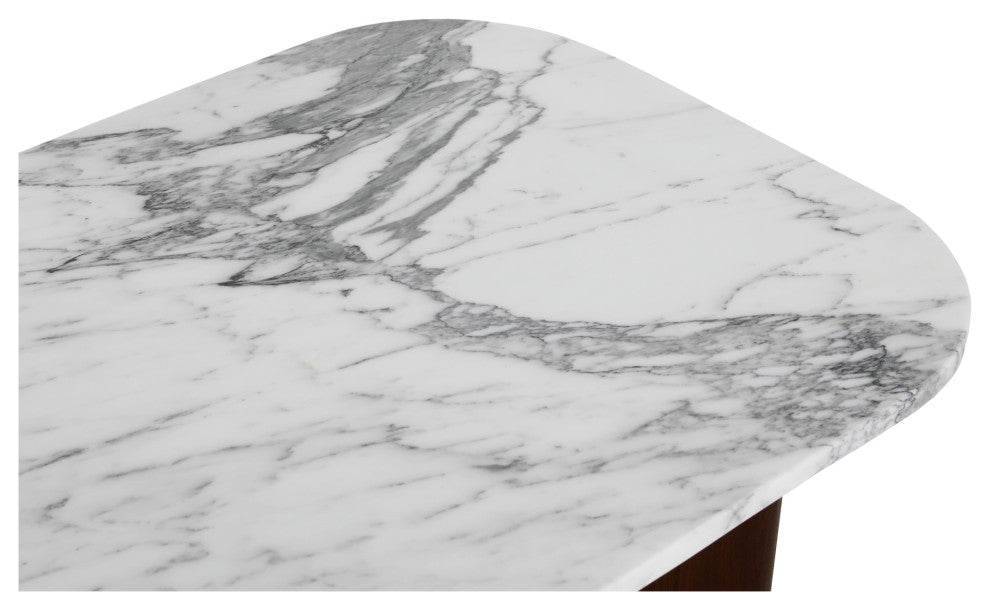 Dash Coffee Table White Calcatta Marble