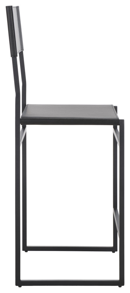 Safavieh Layne Counter Stool, Black, Black