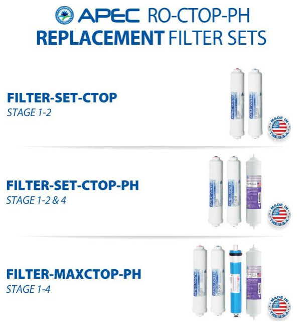 APEC Ultimate Portable Alkaline 90 GPD Countertop Reverse Osmosis System