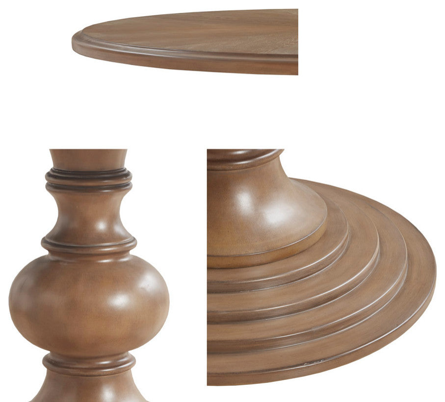 Madison Park Wood  Mid-century Modern Dining Table, Reclaimed Walnut, Dining Table