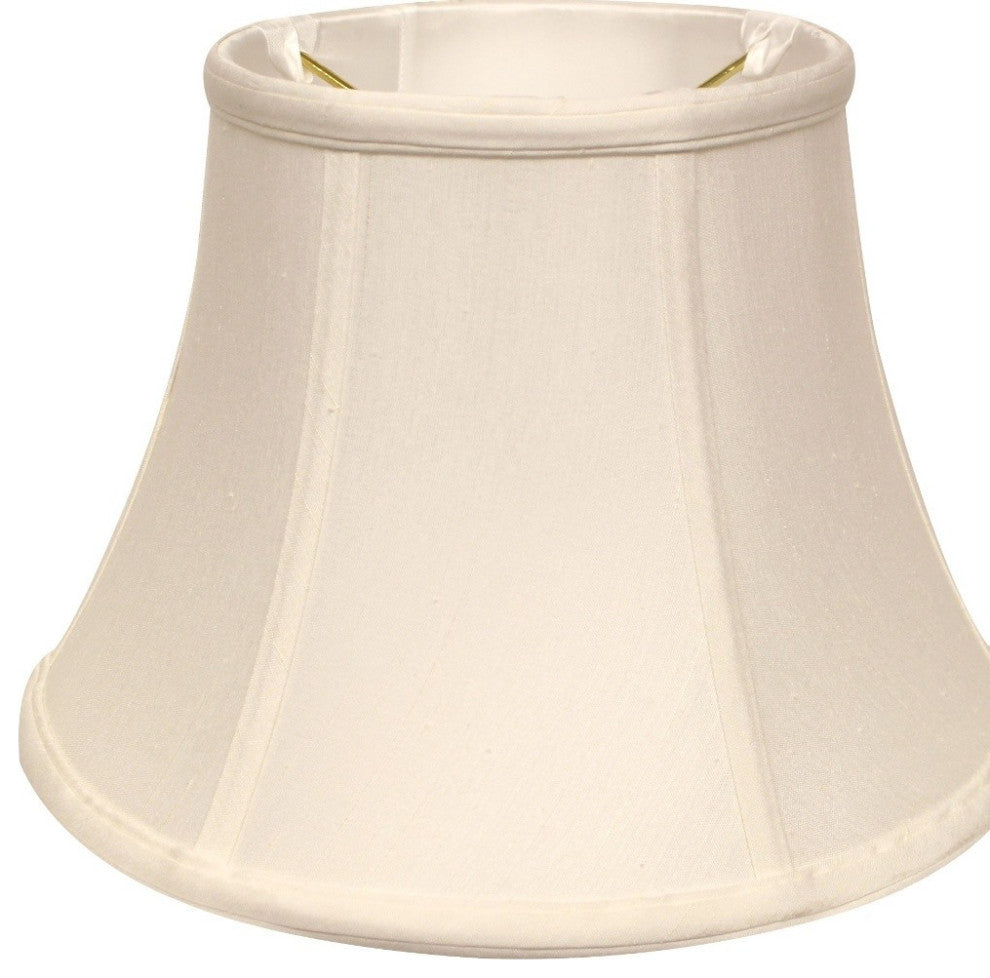 18" White Drum Monay Shantung Lampshade