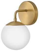 Lark 85000 Julep 1 Light 6"W Bathroom Sconce - Lacquered Brass