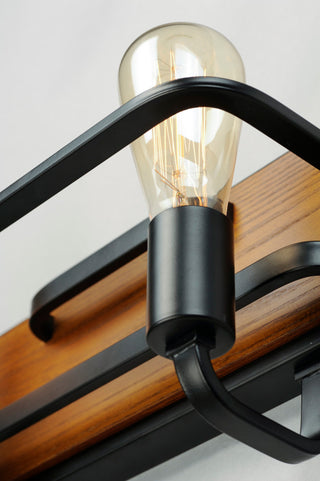 Maxim 10302 Black Forest 2 Light 16"W Bathroom Vanity Light - Black / Ashbury