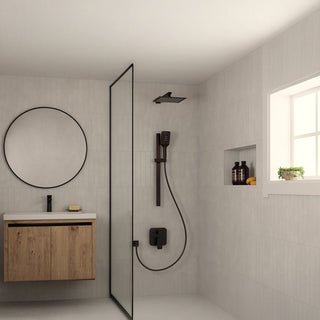 Resort 10-in Rain Showerhead System and Pressure Balanced Mixing Valve 1.8 GPM, Oil-Rubbed Bronze
