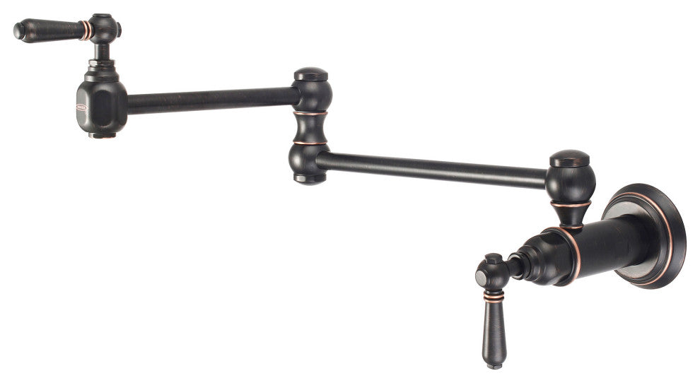 Americana Wall Mount Pot Filler, Moroccan Bronze