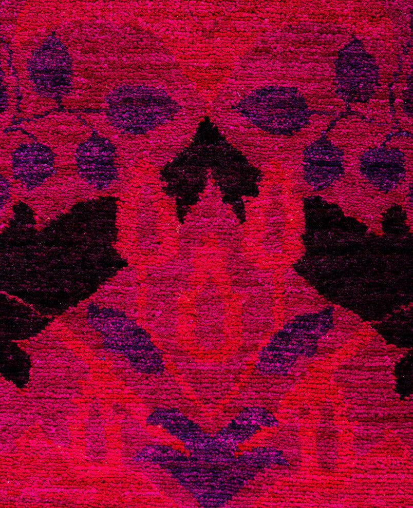 Overdyed One-of-a-Kind Hand-Knotted Area Rug Multi, 2' 7" x 6' 2"
