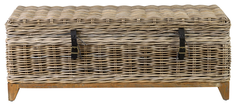 East at Main Kai Rattan Coffee Table with Storage