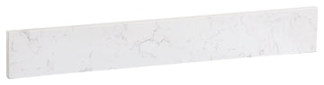 24" Backsplash, Calacatta White