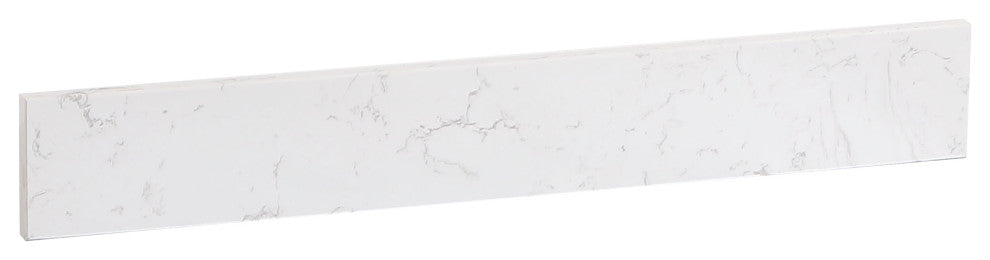 24" Backsplash, Calacatta White