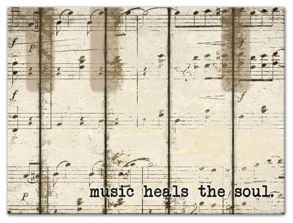 Piano Keys Music  18x24 Canvas Wall Art
