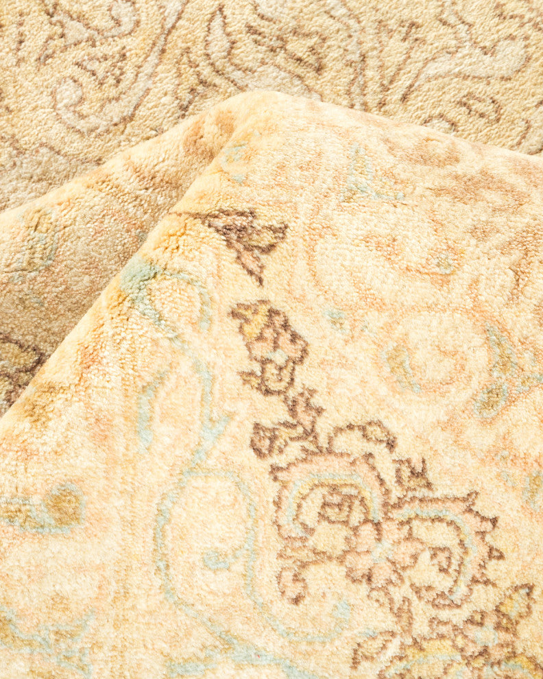 Mogul, One-of-a-Kind Hand-Knotted Area Rug Ivory, 6'2"x9'2"