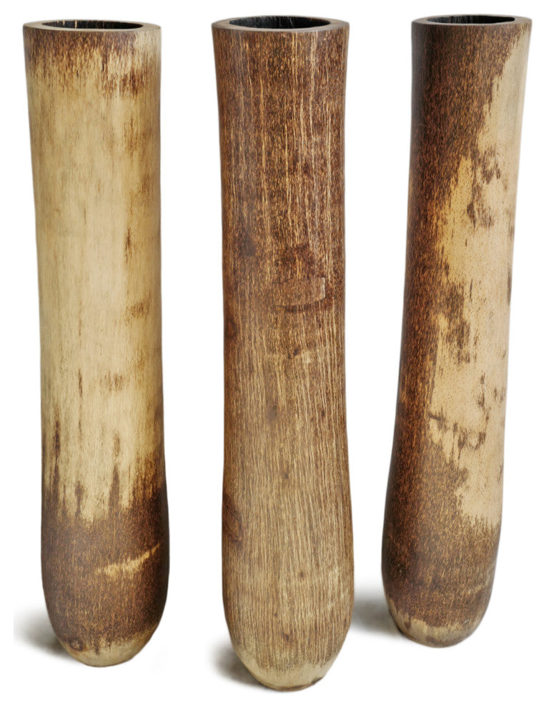 Natural Coconut Palm Urn
