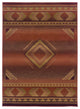 Oriental Weavers Generations Red/Beige Southwest/Lodge Indoor Area Rug 4'X5'9"