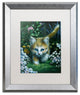 Jenny Newland 'Buttercup 2' Matted Framed Art, 20x16