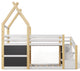 Gewnee Twin over Twin House Bunk Bed