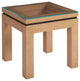 Harbor Raffia Lamp Table