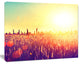 Rural Fields under Shining Sun, Large Landscape Canvas Art, 60"x28"