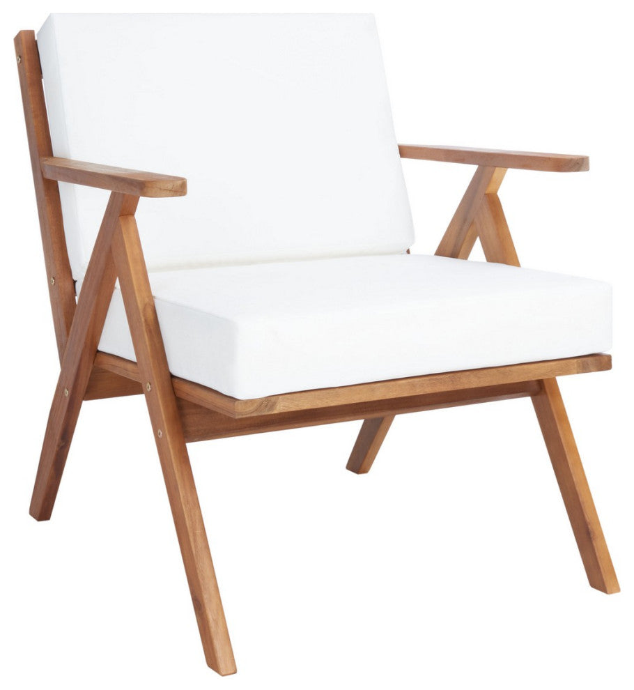 Safavieh Dryad 5Pc Outdoor Living Set, Natural / Beige