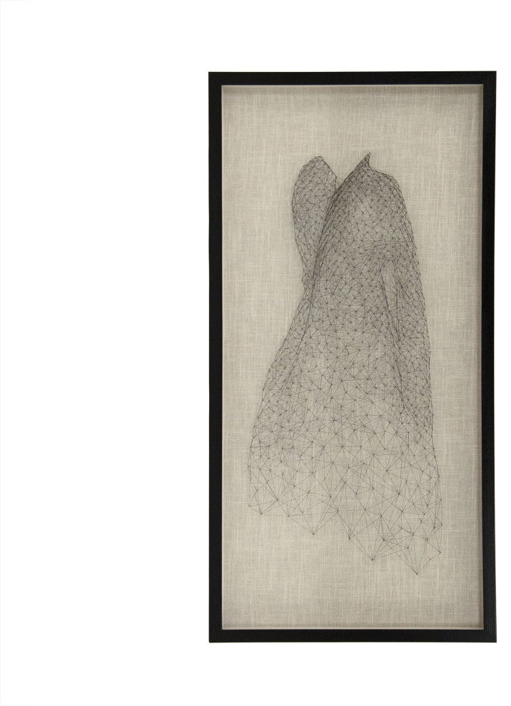Abstract Dress String Wall Art