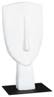 Cycladic Head Sculpture, Classic, White, Small