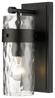 Zlite 3035-1V-MB 1-Light Vanity, Clear