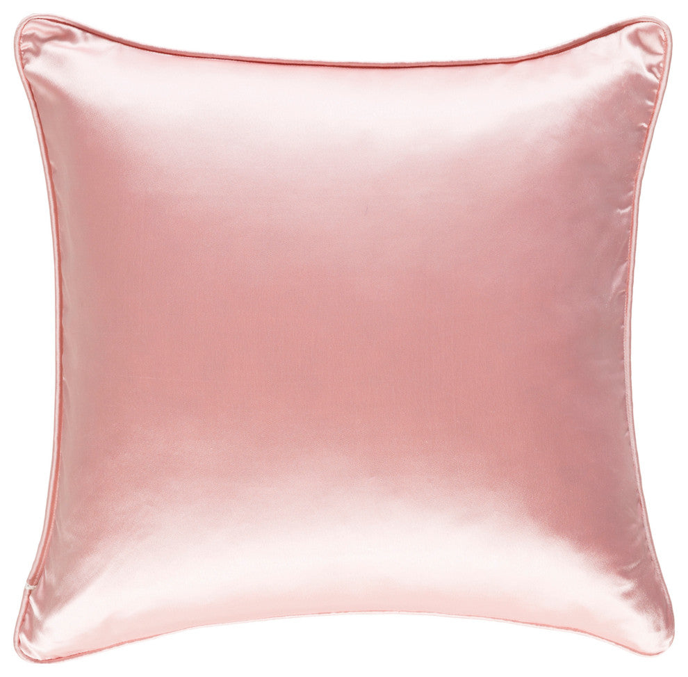 Surya Tokyo TKYO-7206 18"x18" Pillow Kit, Pale Pink
