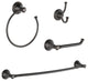 Delta Cassidy 4-Piece Accessory Kit, Venetian Bronze