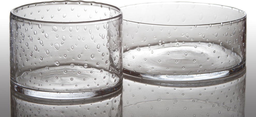 Seeded Classic Glass Salad Bowl, Short